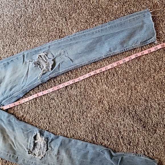 AWESOME LOW WAIST DISTRESSED SKINNY JEANS - Picture 9 of 11